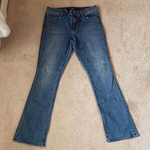 LOFT Women's Boot Cut Blue Jeans